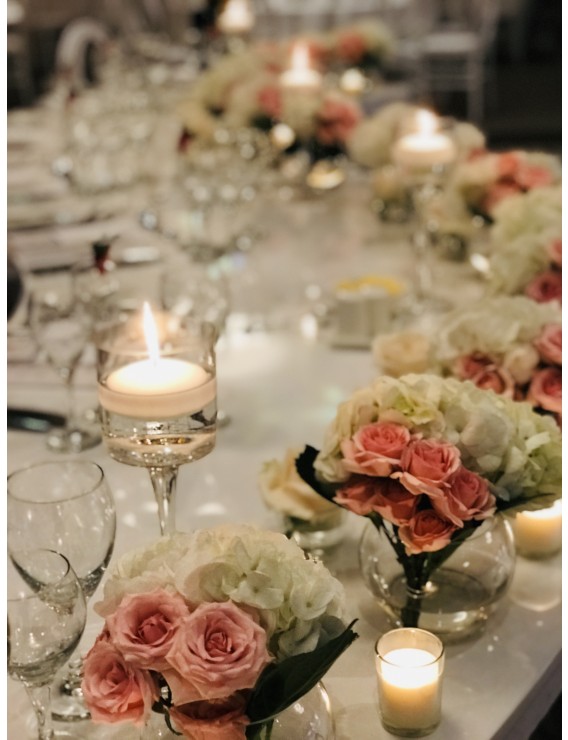 CENTRES DE TABLE PETIT ~ ENSEMBLE DE 3