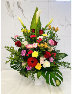 Corbeille Fleurs de Jardin ~Nouveau~